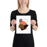 Minimalist Modern Abstract Shape Matte Art Print - Resting Poster, Poster, $ 27.00, A Moment Of Now™